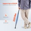 Walking Cane Folding Walking Stick with 5-Level Adjustable Height Anti-Slip Tip
