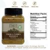 Pride of India ‚Äì Tikka Curry Masala Seasoning Spice ‚Äì Gourmet Curry Mix ‚Äì Ideal for Vegetarian and Meat Dishes ‚Äì Natural & GMO Free ‚Äì Easy T